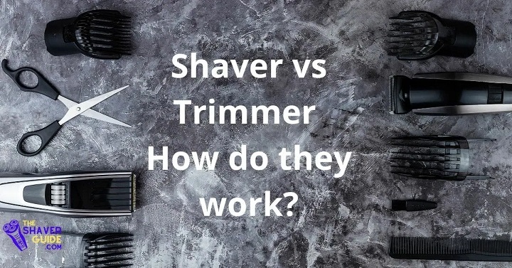 how trimmer and shaver works